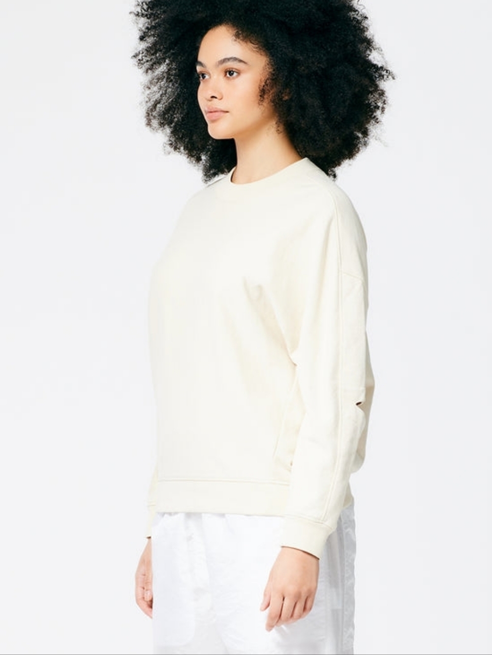 Tibi Cocoon Crewneck Sweatshirt M Like New - Picture 9 of 11